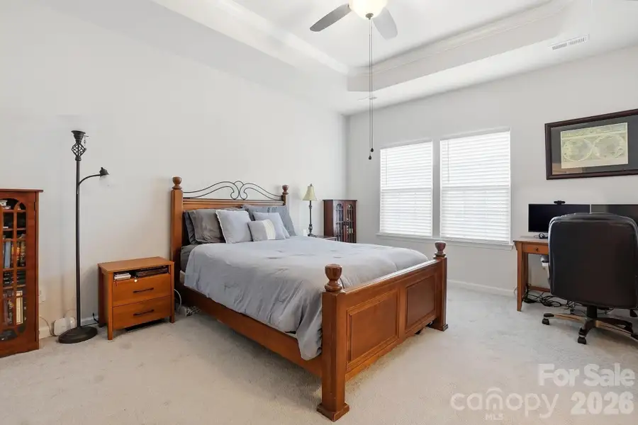 Furnished interior view inside a new home in Stone Creek Townhomes, Matthews (Image 10).