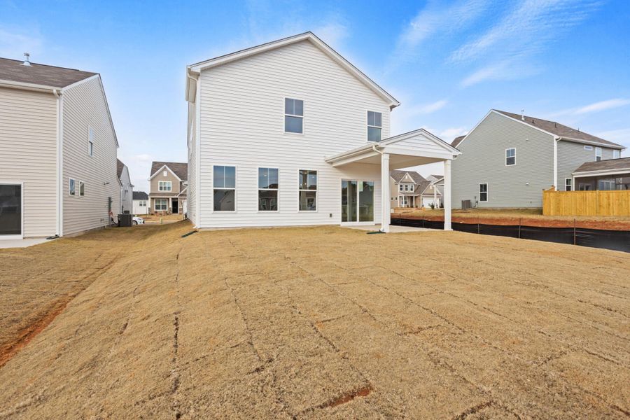 Exterior details and patio area of a home in Harrington, Greenville (Image 21). Exterior details and patio area of a home in Harrington, Greenville (Image 21).