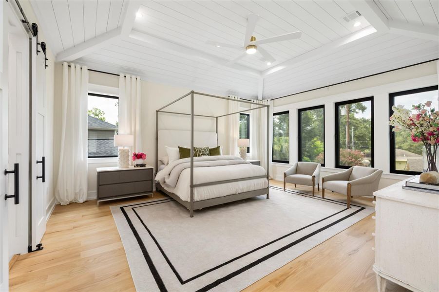 Furnished interior view inside a new home in , Houston (Image 20).