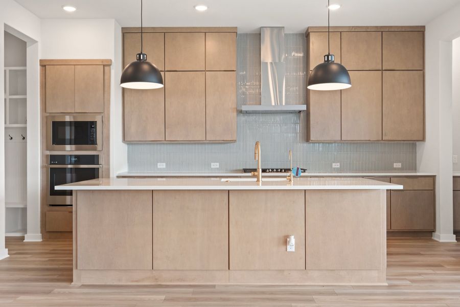 Furnished interior view inside a new home in Lariat, Liberty Hill (Image 12).
