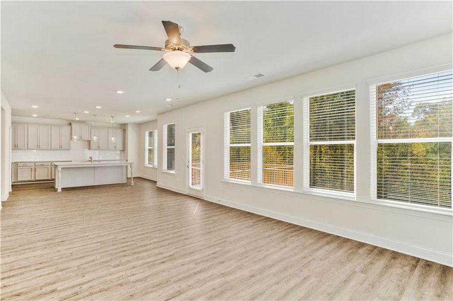 Spacious, unfurnished interior of a new home in Waters Edge, Mansfield (Image 20).