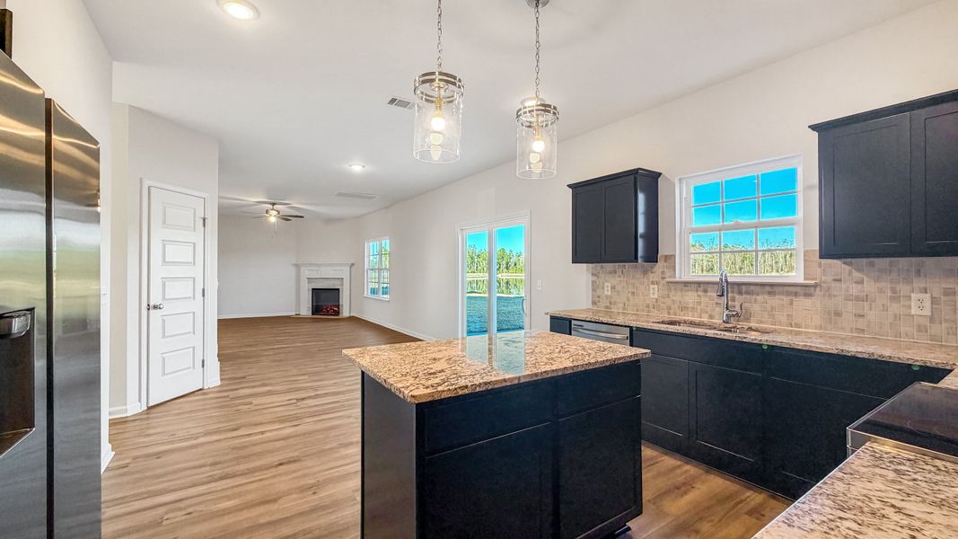 Furnished interior view inside a new home in Grand Reserve, Hinesville (Image 7).