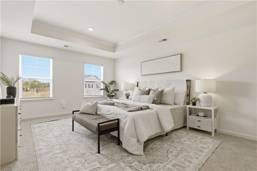 Furnished interior view inside a new home in Independence, Loganville (Image 44).