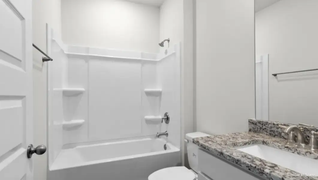 Furnished interior view inside a new home in The Highlands at Cedar Hill Landing, Navassa (Image 15).