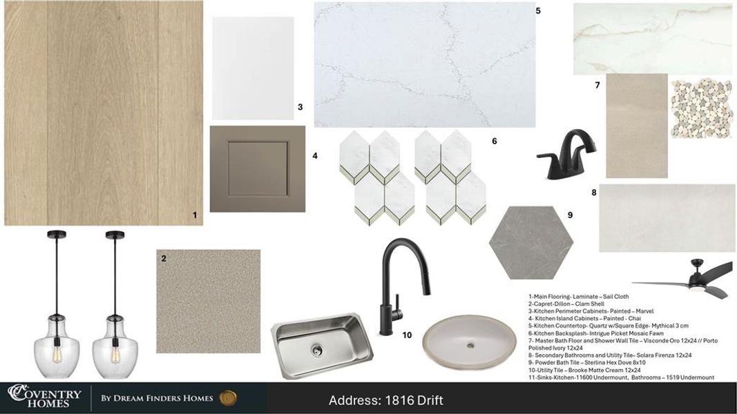 1816 Drift Lane Design Selections 1816 Drift Lane Design Selections