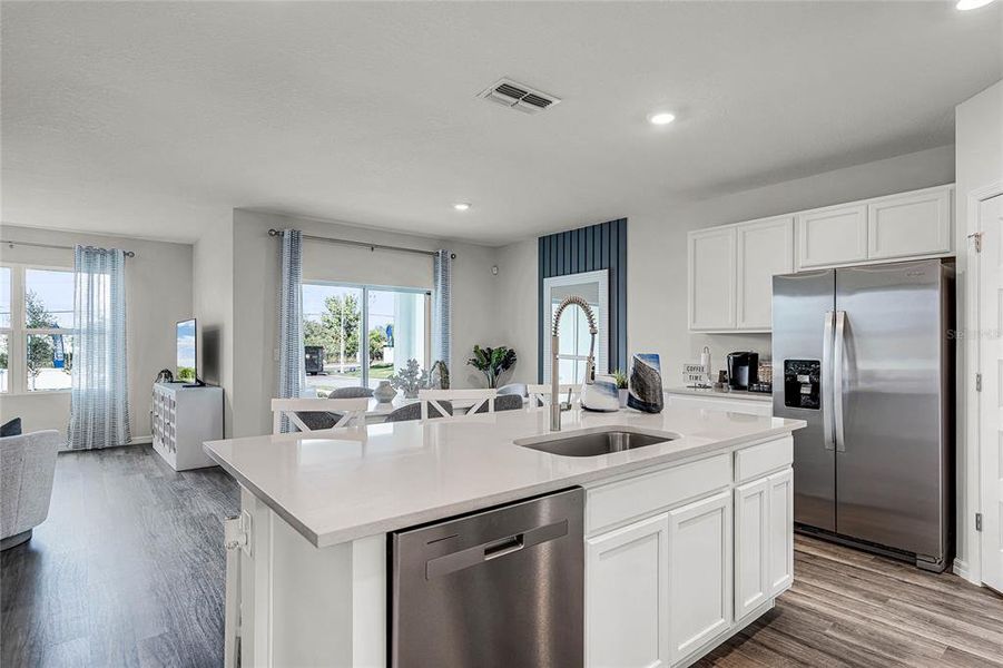 Furnished interior view inside a new home in , Haines City (Image 13).