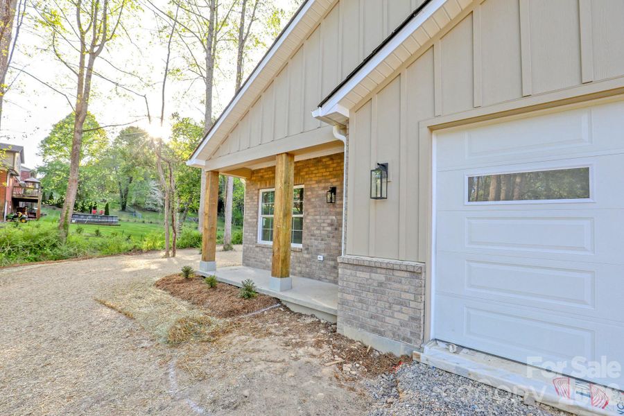 Exterior details and patio area of a home in , Morganton (Image 3). Exterior details and patio area of a home in , Morganton (Image 3).