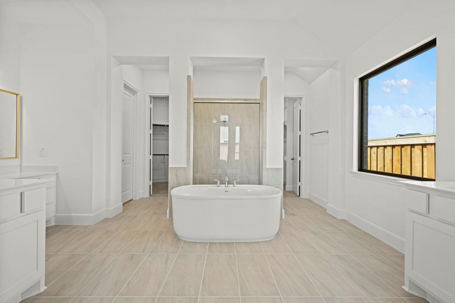 Furnished interior view inside a new home in Dunham Pointe, Cypress (Image 10). Furnished interior view inside a new home in Dunham Pointe, Cypress (Image 10).