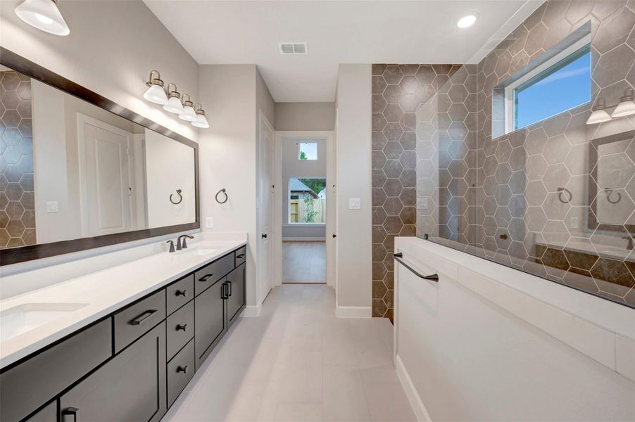 Furnished interior view inside a new home in ARTAVIA - Parkview Collection, Conroe (Image 15).