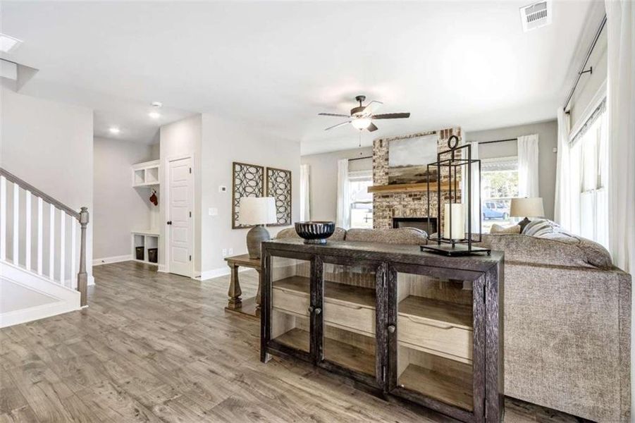 Furnished interior view inside a new home in Ridge Pointe, Athens (Image 22).
