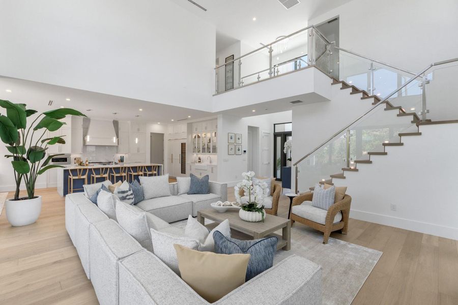 Furnished interior view inside a new home in , West Palm Beach (Image 15). Furnished interior view inside a new home in , West Palm Beach (Image 15).