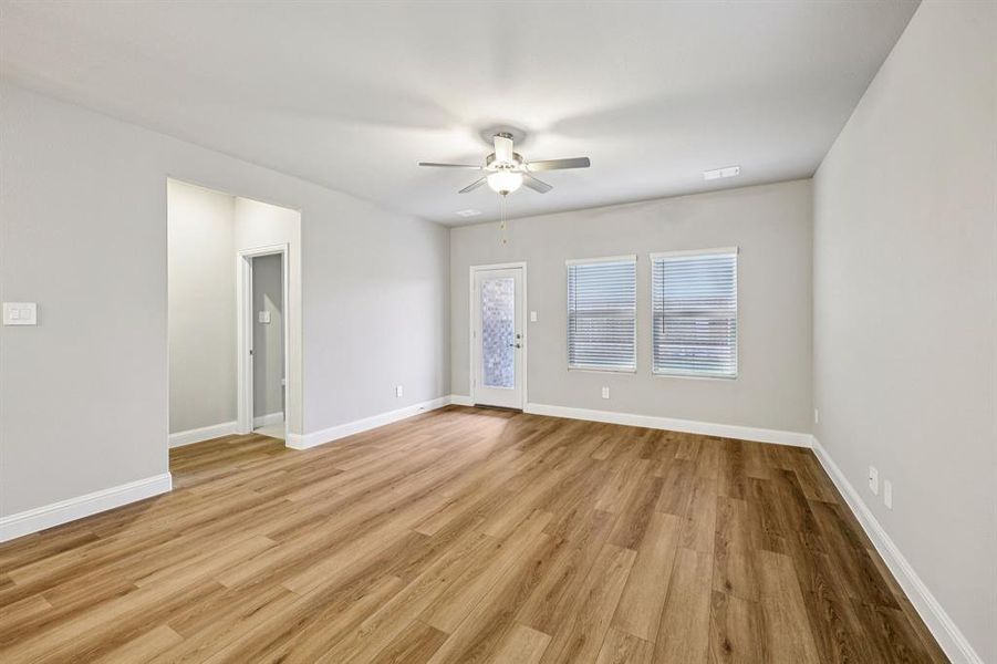 Spacious, unfurnished interior of a new home in Parks at Foster Crossing - Spring Series, Anna (Image 23).