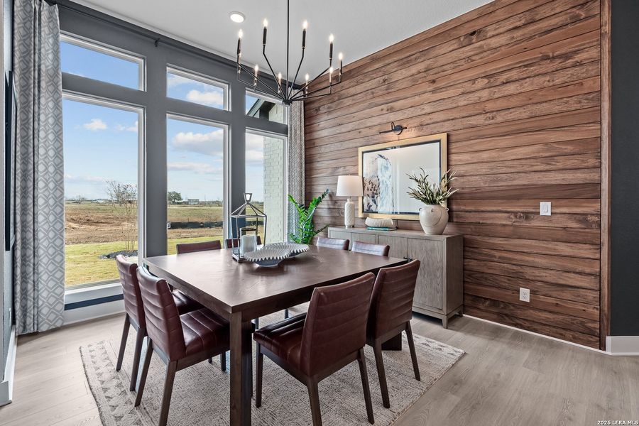 Furnished interior view inside a new home in Esperanza, Boerne (Image 30). Furnished interior view inside a new home in Esperanza, Boerne (Image 30).