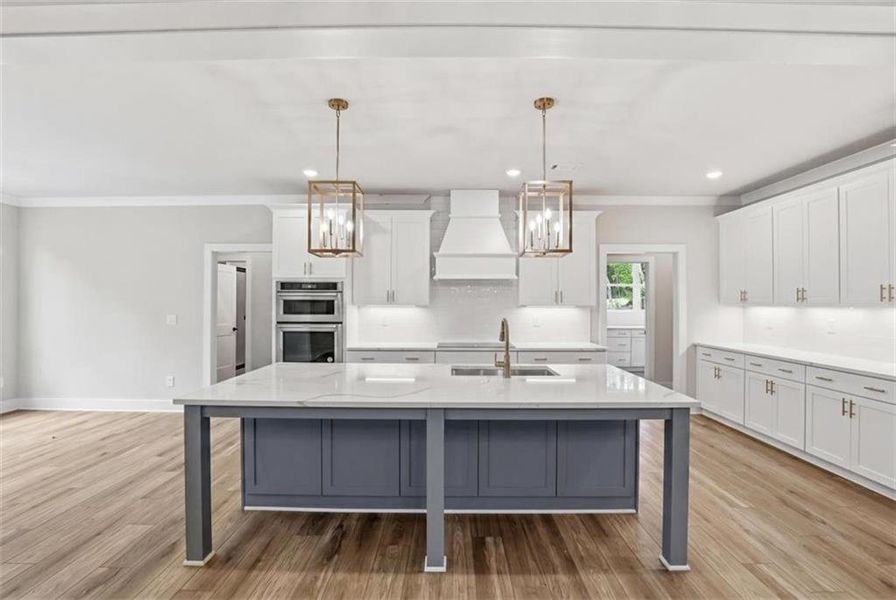 Furnished interior view inside a new home in , Clarkesville (Image 8).