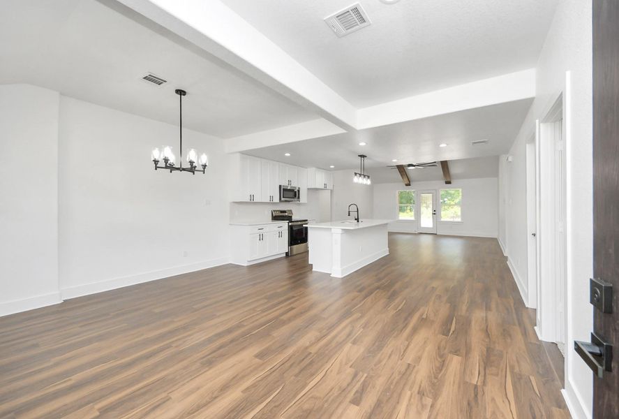 Spacious, unfurnished interior of a new home in , Cleveland (Image 23).