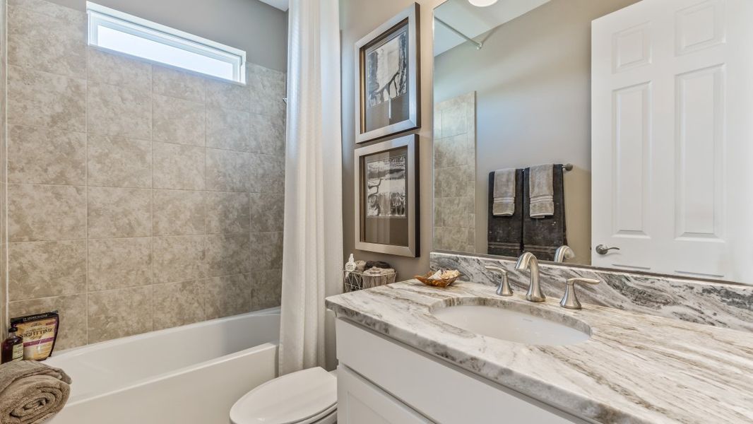 Furnished interior view inside a new home in Cape Coral Spot - Tradition, Cape Coral (Image 17).