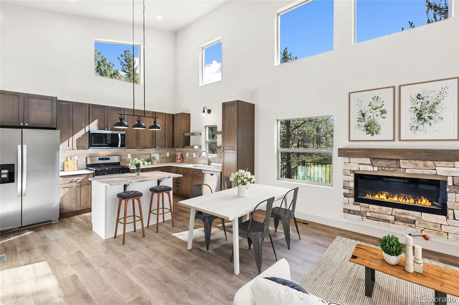 Great Room, Staged Photo