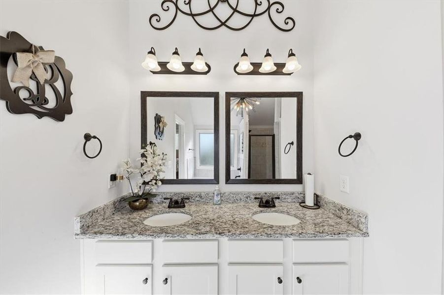 Furnished interior view inside a new home in Nine Oaks, Locust Grove (Image 59).