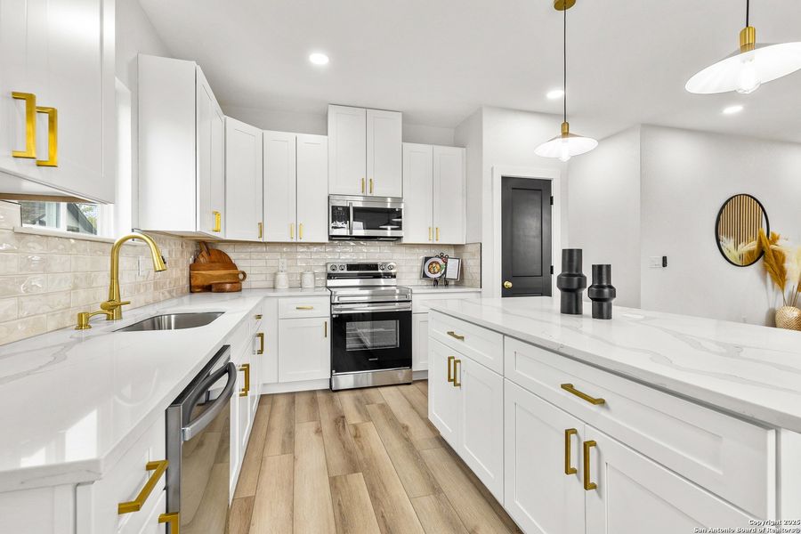 Furnished interior view inside a new home in , San Antonio (Image 15). Furnished interior view inside a new home in , San Antonio (Image 15).