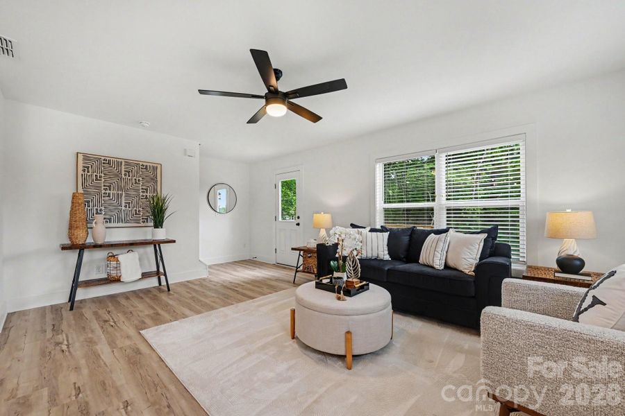 Furnished interior view inside a new home in , Kannapolis (Image 12).