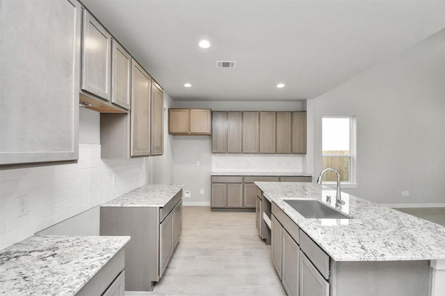 This spacious kitchen is a dream realized!