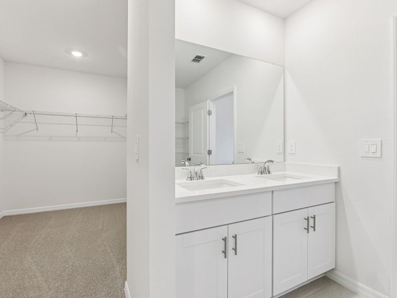 Furnished interior view inside a new home in Salt Meadows - Classic Series, Parrish (Image 6).