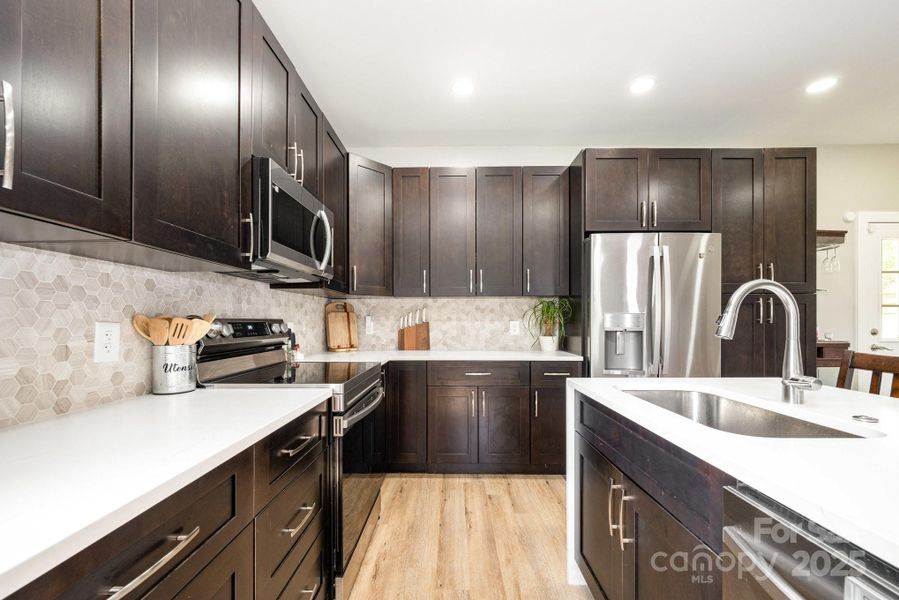 Furnished interior view inside a new home in , Newton (Image 5). Furnished interior view inside a new home in , Newton (Image 5).