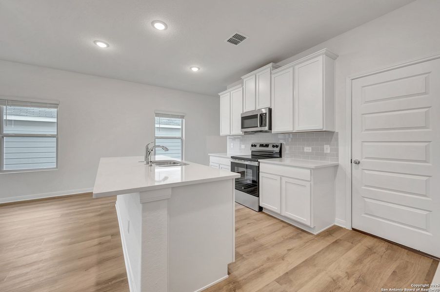 Furnished interior view inside a new home in Paloma Park, Converse (Image 6).