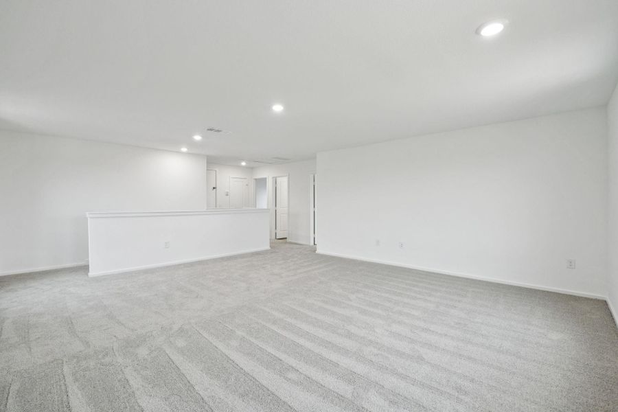 Spacious, unfurnished interior of a new home in Crosby Farms, Crosby (Image 15). Spacious, unfurnished interior of a new home in Crosby Farms, Crosby (Image 15).