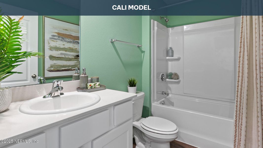 Furnished interior view inside a new home in Rookery, Green Cove Springs (Image 7).