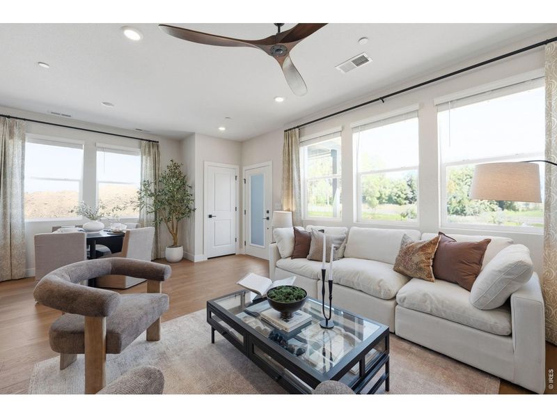 Furnished interior view inside a new home in , Fort Collins (Image 8).