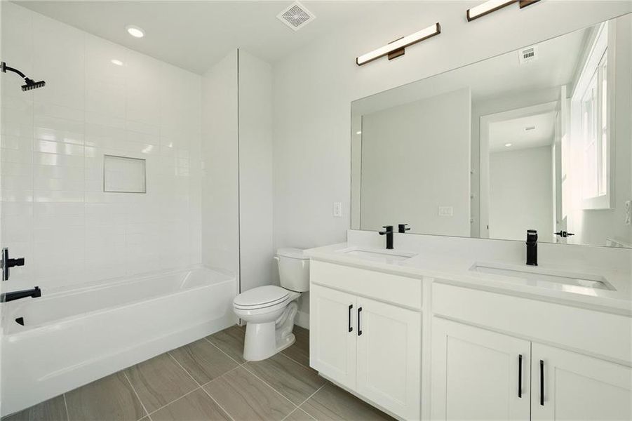 Furnished interior view inside a new home in , Atlanta (Image 7).