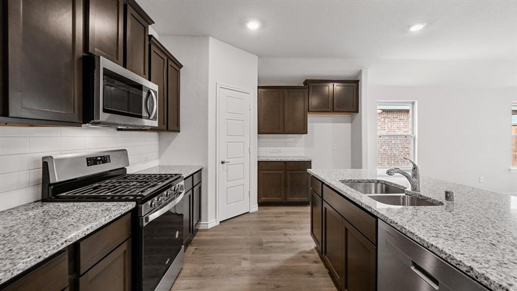 Furnished interior view inside a new home in Liberty Crossing, Royse City (Image 7). Furnished interior view inside a new home in Liberty Crossing, Royse City (Image 7).