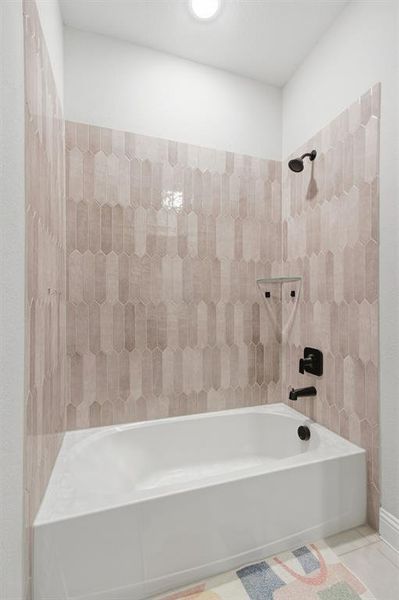 Furnished interior view inside a new home in , Copper Canyon (Image 36).