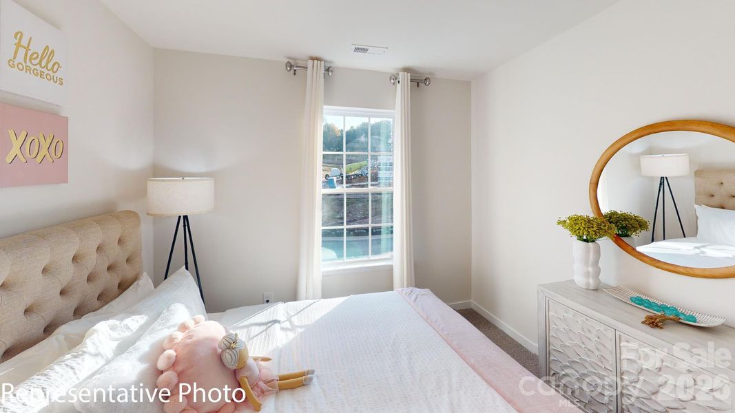 Furnished interior view inside a new home in Huffman Ridge, Hickory (Image 3).