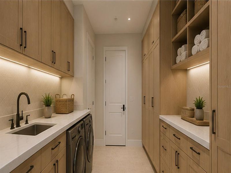 Furnished interior view inside a new home in , Port Charlotte (Image 20).