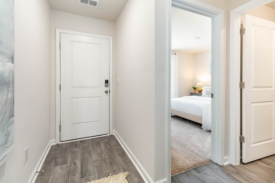 Representative furnished interior of a home built from the HELENA by D.R. Horton in Jordanville Farms, Galivants Ferry (Image 10).