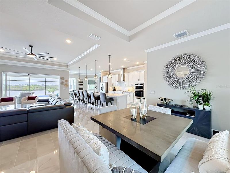 Furnished interior view inside a new home in , Mount Dora (Image 5).