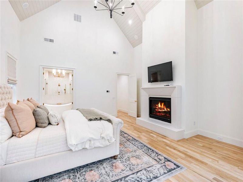 Furnished interior view inside a new home in , Buford (Image 37). Furnished interior view inside a new home in , Buford (Image 37).