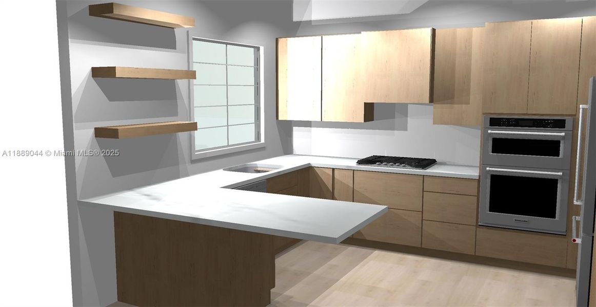 Furnished interior view inside a new home in , Lake Worth (Image 5).