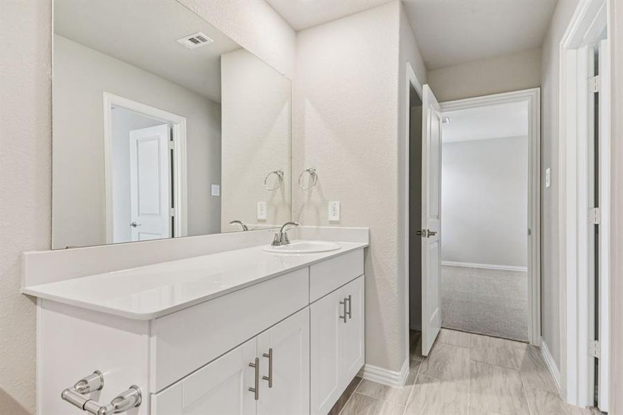 Photo is not of the actual home, but is an inspirational photo of builder’s model home and may depict options, furnishings, and/or decorator features that are not included.