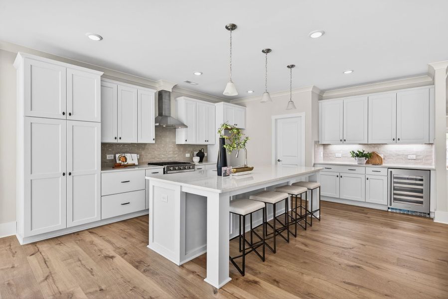 Furnished interior view inside a new home in Edgewater - Harbor Pointe, Lancaster (Image 3).
