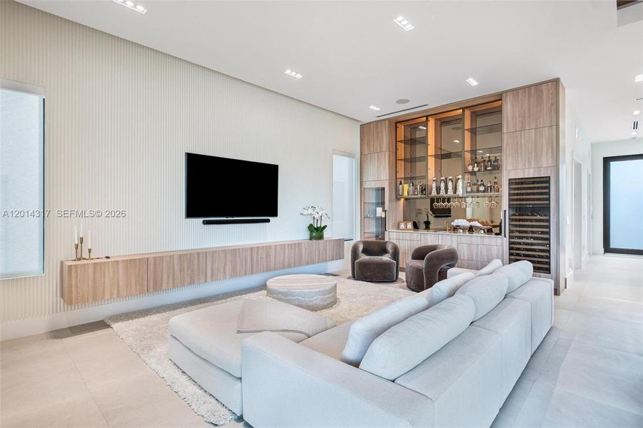 Furnished interior view inside a new home in , Surfside (Image 38).