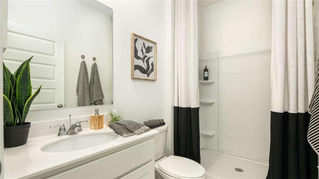 Furnished interior view inside a new home in Benteen Reserve, Atlanta (Image 12).