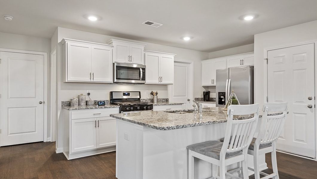 Furnished interior view inside a new home in Willow Mill, Thomasville (Image 6).