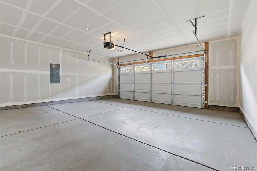 Extended 2 Car Garage