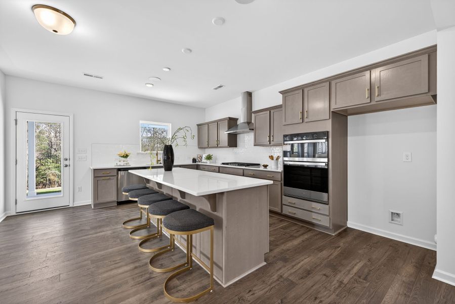 Furnished interior view inside a new home in Copper Ridge at Flowers Plantation, Clayton (Image 5).