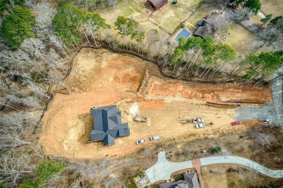 Site preparation for new homesites in , Powder Springs (Image 37).