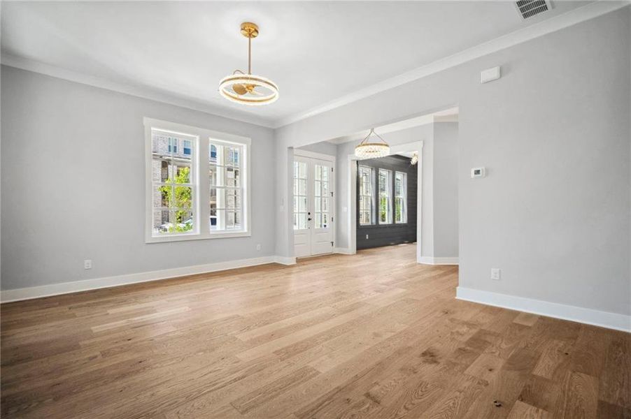 Spacious, unfurnished interior of a new home in , Woodstock (Image 38).