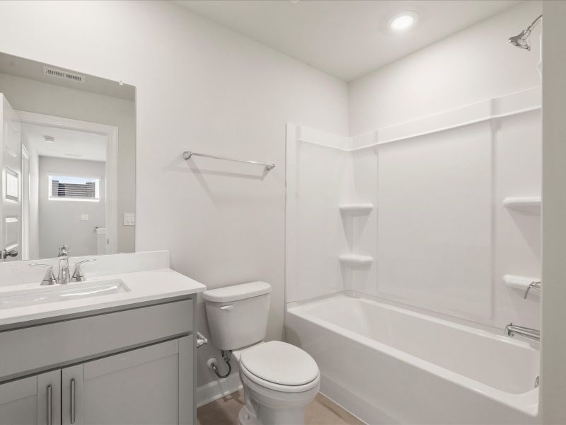 Furnished interior view inside a new home in Valentine Townes, Greer (Image 9).